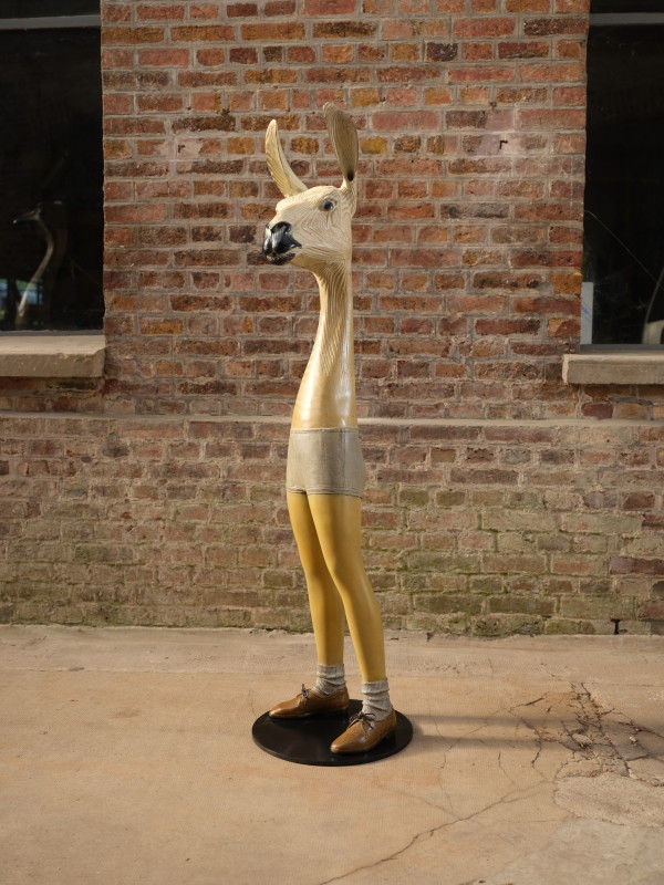 Homo Guanicoe (Lama) by Quentin Garel