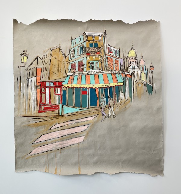 Original Study (Montmartre) by SWOON