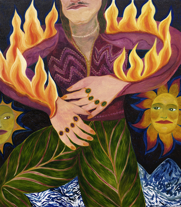 Unburnt In Fire by Rusudan Khizanishvili