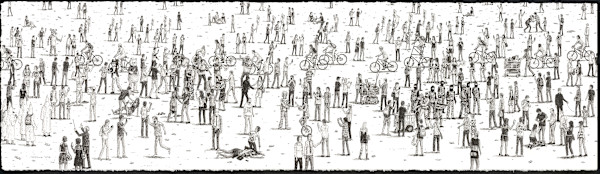 Naked Bike Ride by Ben Tolman