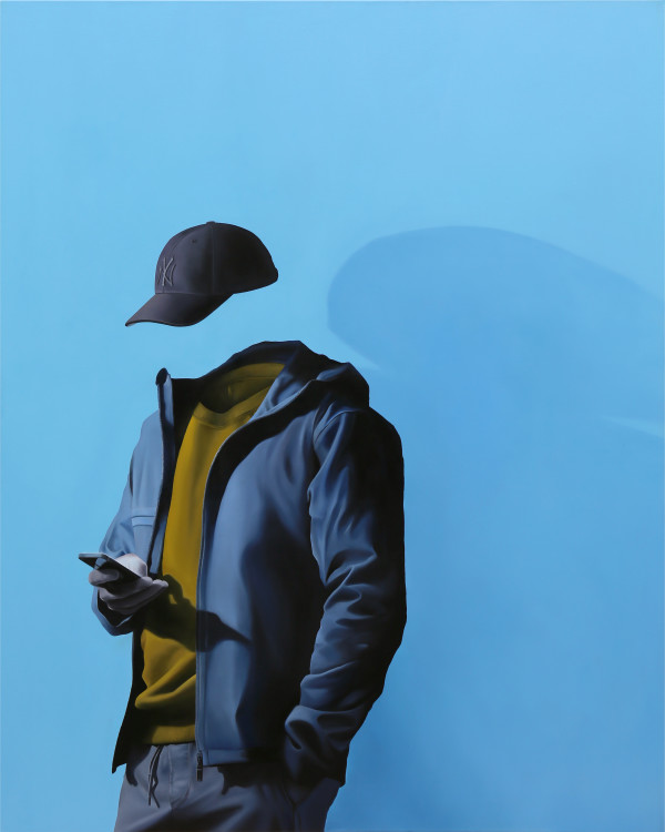 Portrait Bleu by Julien Primard