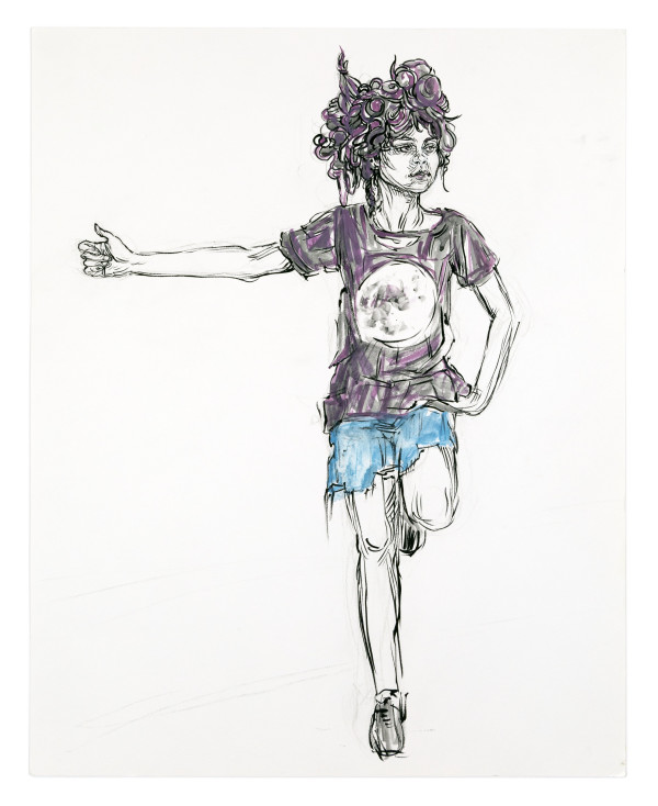 Katarina Hitchhiking by SWOON