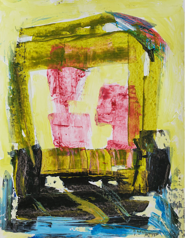 Conversations in the Gazebo in Early Spring by Alan Lankin