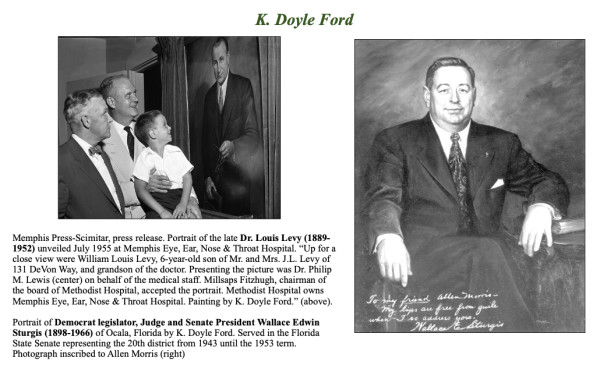 K Doyle Ford Portraits in the Press