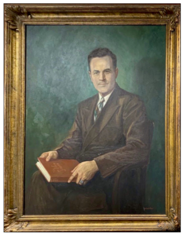 Arkansas Governor Sidney McMath (1912-2003), 34th Governor of Arkansas (1949-1953) by K. Doyle Ford by K. Doyle Ford