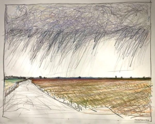 Big May Rain (Dischord), Poinsett County, Arkansas by Norwood Creech