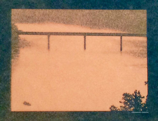 Boat on the White River, Calico Rock, Izard County, Arkansas, Image 1.