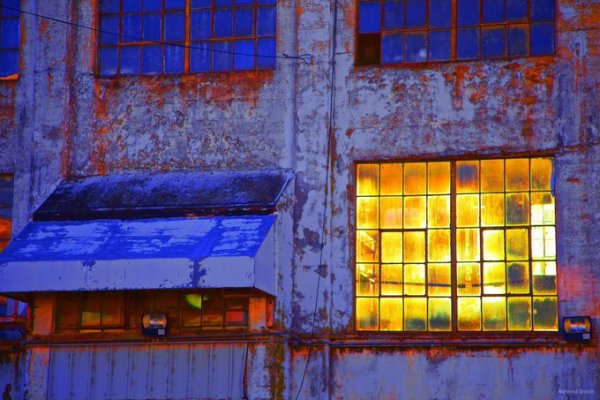 Golden Window, Wilson Cotton Gin, Wilson, Mississippi County, Arkansas