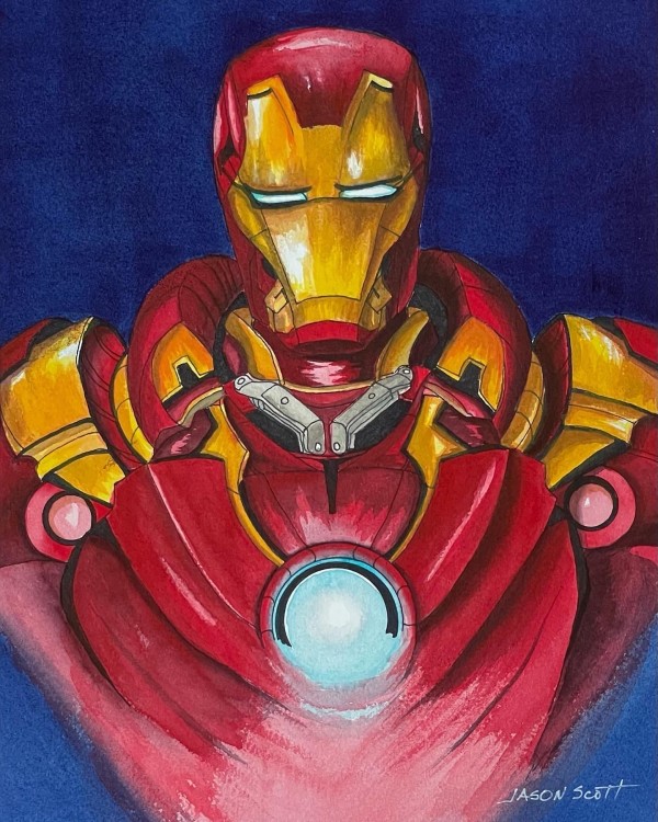 Ironman - Superhero Day by Jason Scott - ART