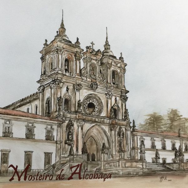 Monastery of Alcobaca I by Joao Bello