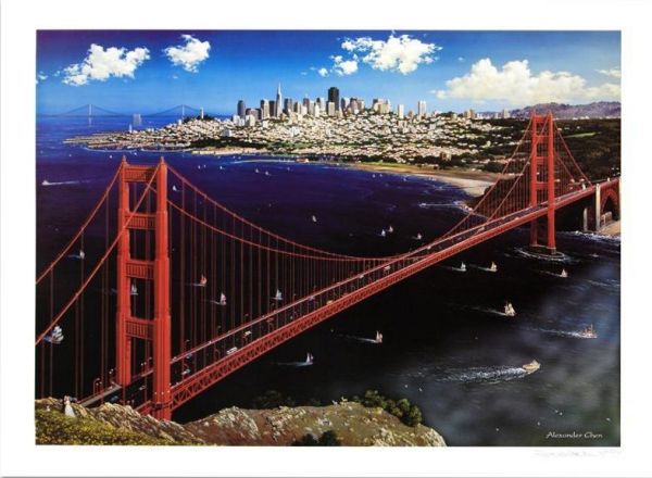 Golden Gate by Alexander Chen