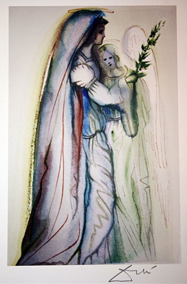 Archangel Gabriel by Salvador Dali