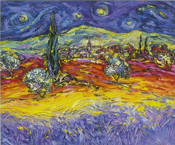 Multicolor Van Gogh by M. Duaiv