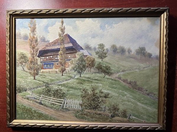 Alpine Villa by H Romberg