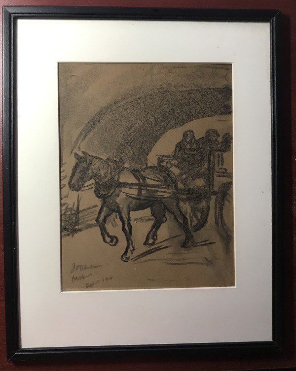 Horse Drawn Carriage by Jo Davidson