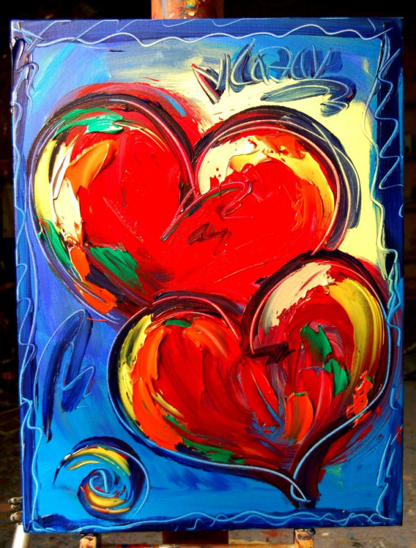 Two Hearts by Mark Kazav
