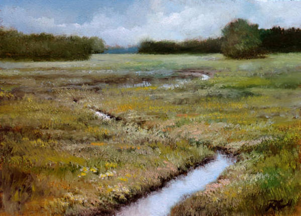 Narrow River by Robert Kimball