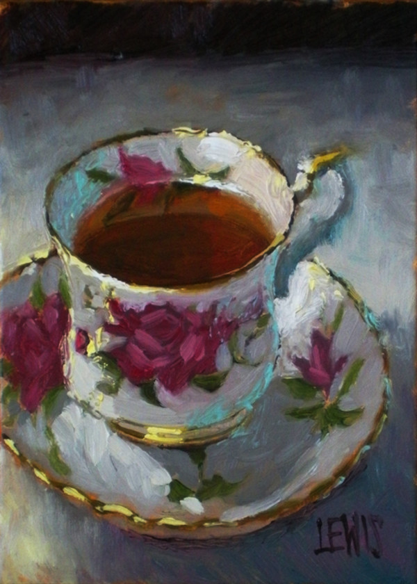 Tea Cup by Robert Lewis