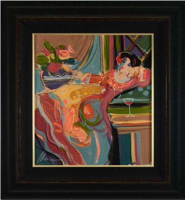 Wine & Flowers by Issac Maimon