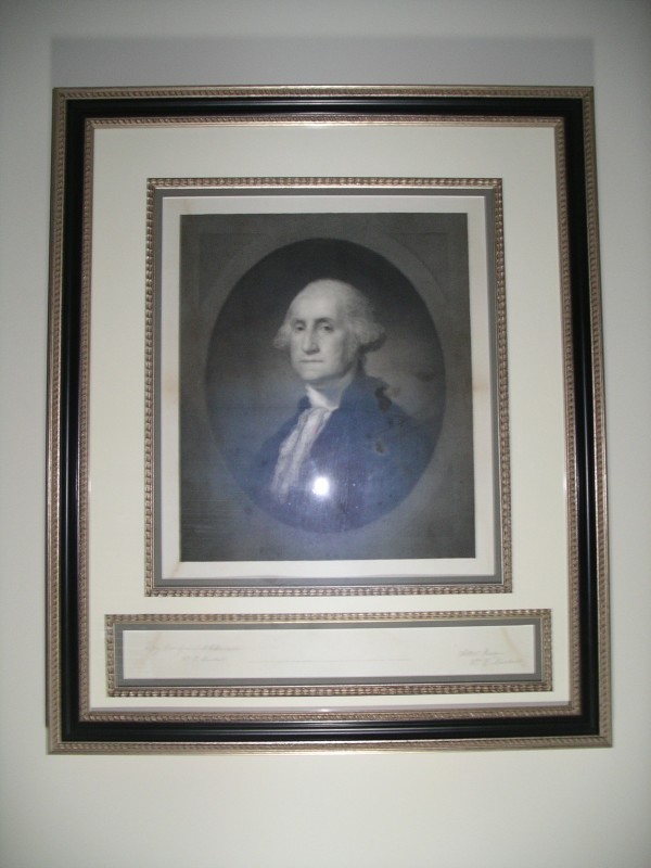 George Washington Engraving by William Edgar Marshall