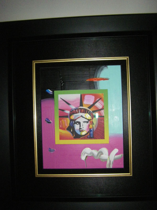 Liberty Head II by Peter Max