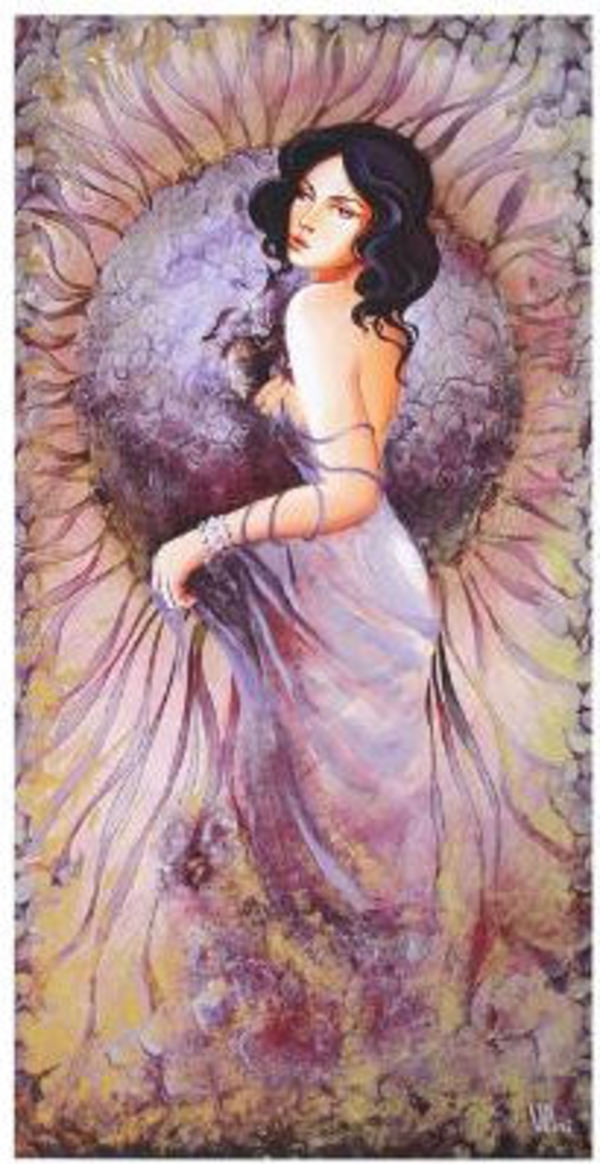 Goddess in Purple by Anisa (Ani) Vilner