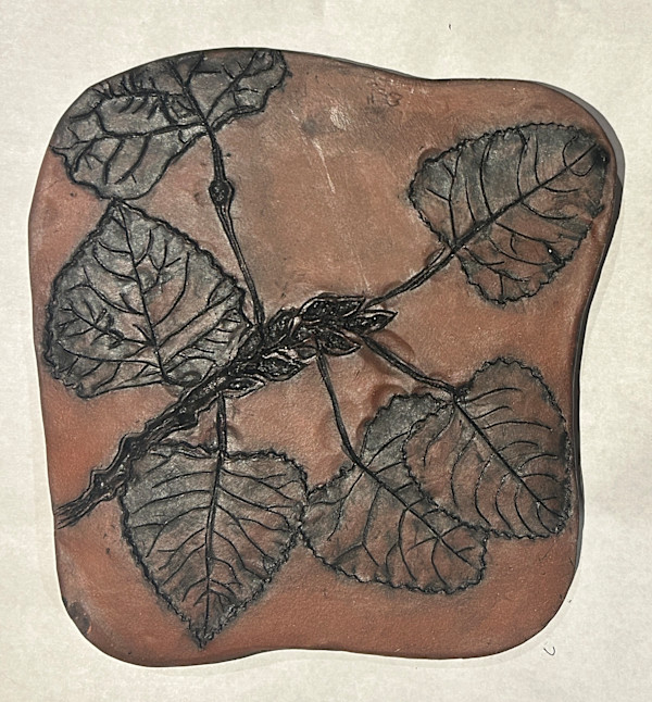 Poplar Buds and Leaves , Trees as Tonic Tiles by Susan Stair