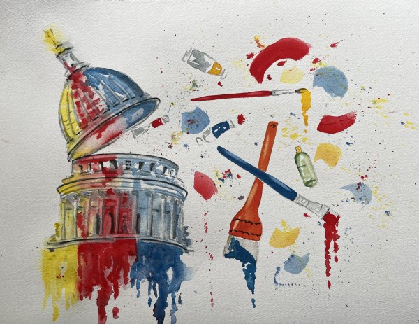 A Capitol Eruption by Anita Matcha