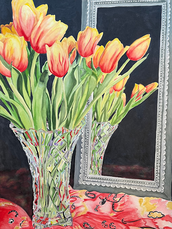A Reflection on Tulips by Anita Matcha