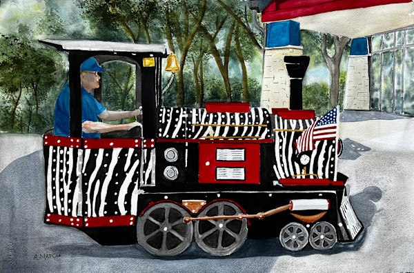 Children’s Zoo Train by Anita Matcha, Image 1.