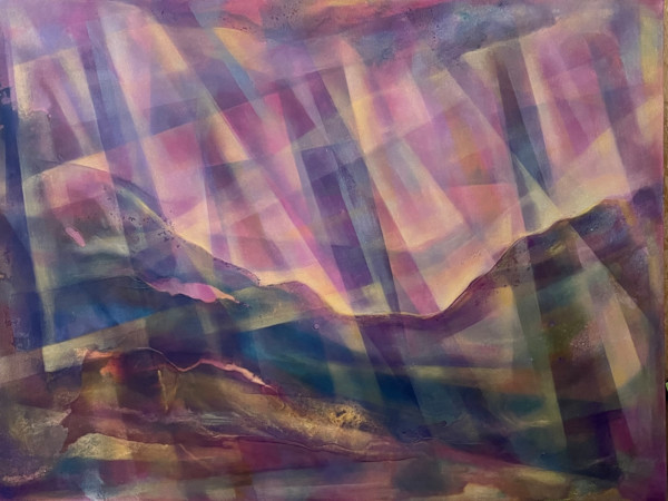 Celestial landscape by Aazam Irilian