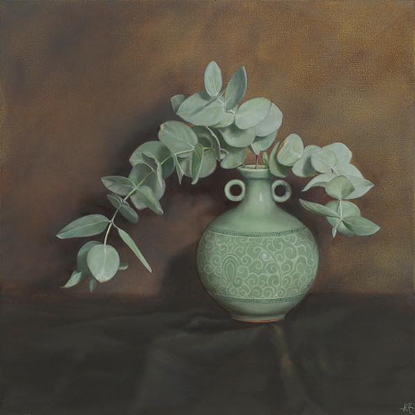 Celadon and Rose Mallee Cast Shadows in the Muted Light by Kirsten Hocking, Image 1.