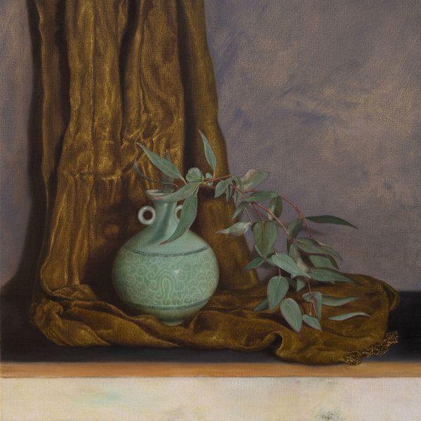 Celadon and Gum by Kirsten Hocking