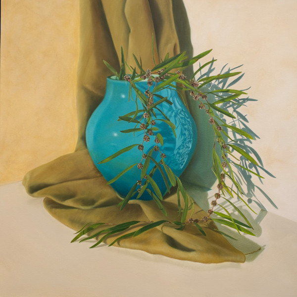 Peppermint Gum Sprig in the Summer Dawn Light by Kirsten Hocking, Image 1.