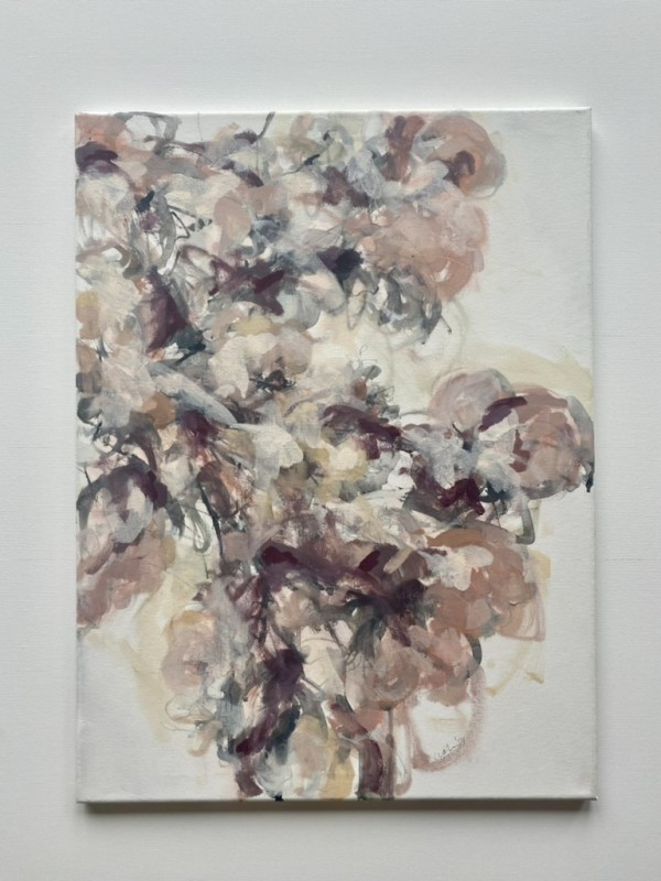 tulip magnolia study in blush by Christen Yates