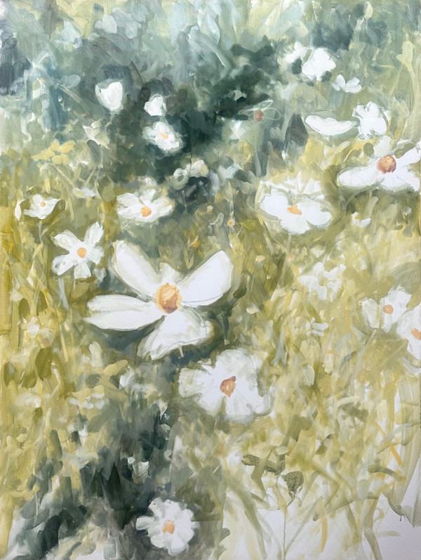 If we could blossom out of ourselves (Cosmos) by Christen Yates