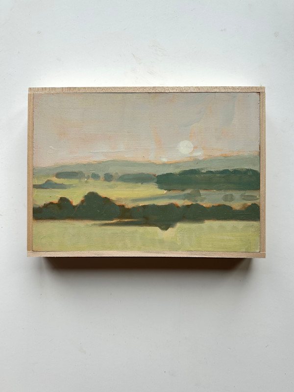 summer sun in the mist by Christen Yates