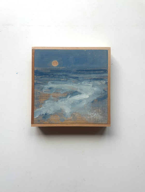 The moon and the sea I by Christen Yates