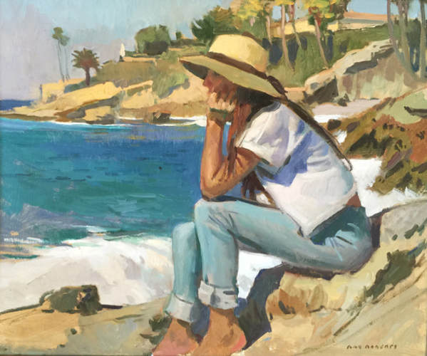 Deep in Thought, Laguna Beach by Ray Roberts