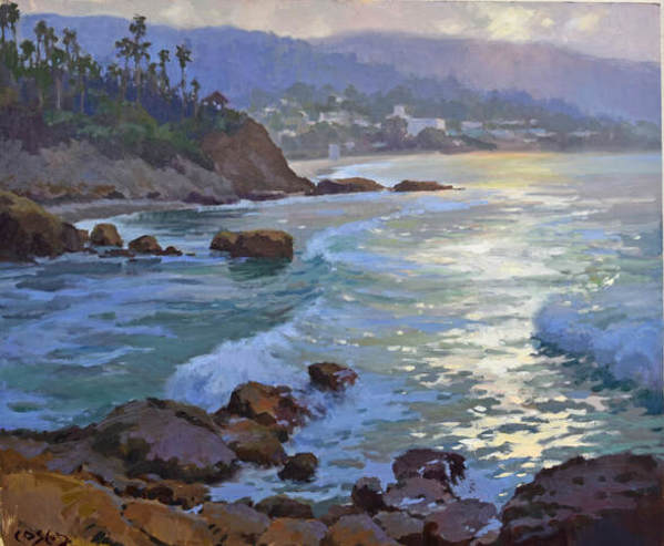 Big Wave Morning, Laguna by John Cosby