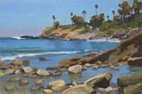 View from Rockpile, Laguna by John Cosby