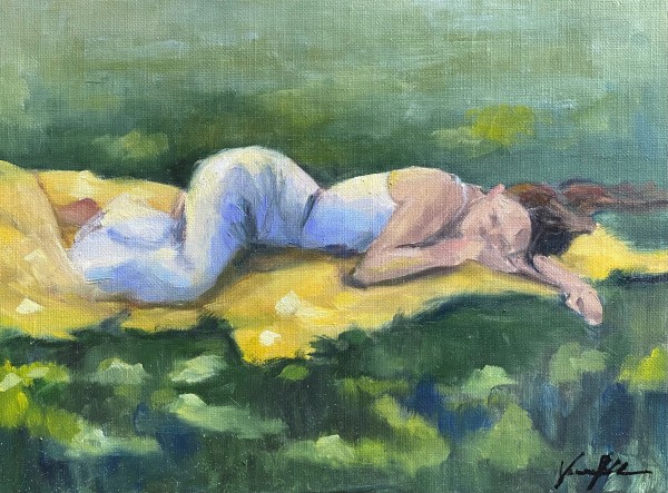 Repose sur l’herbe study by Vanessa Rothe