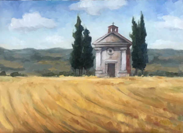 Chiesa Toscana by Vanessa Rothe