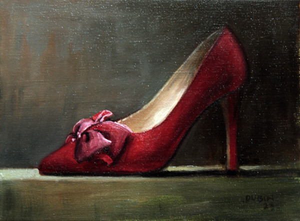 Red Heel by Jorg Dubin