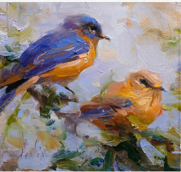 Bluebirds by Derek Penix