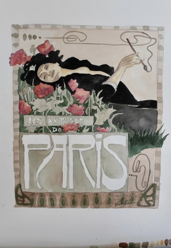 Les Artists de Paris by Vanessa Rothe