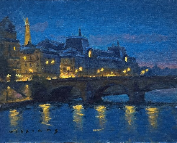 Across the Seine by Mason Williams