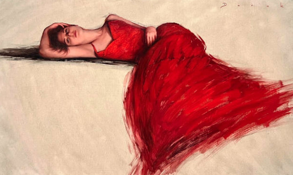 Red Dress by Derek Harrison