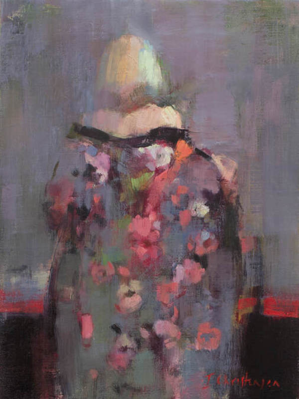 Cherry Blossom Robe by Ingrid Christensen
