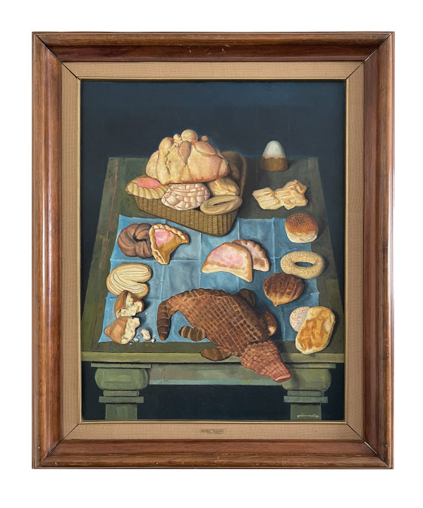 Pantry with Bread (Bodegón con panes) by Gustavo Montoya